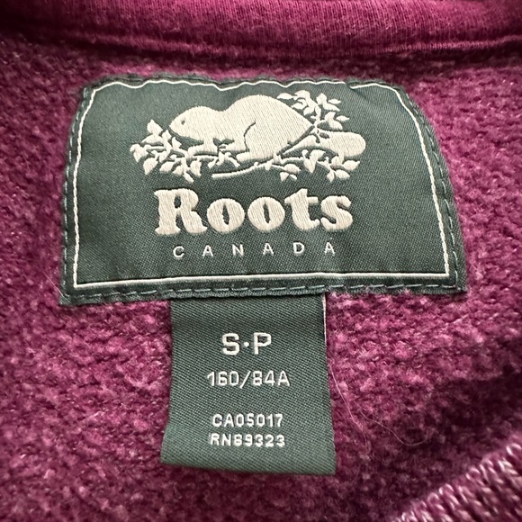 Roots Purple Crewneck Sweater - Picture 3 of 4